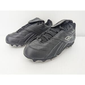 Reebok Men's Baseball Past Time Low Steel Blk 18-77800 Size 6.5